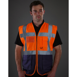 Yoko Fluo Executive Waistcoat