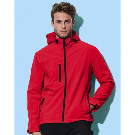 Stedman Active Softest Shell Hooded Jacket