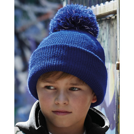 Beechfield Bonnet réfléchissant Bobble Junior