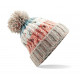 Beechfield Corkscrew Pom Pom Beanie