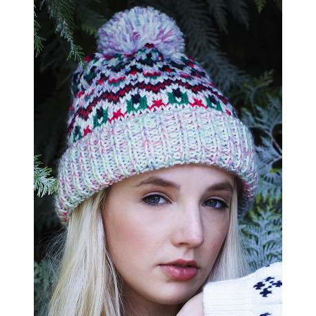 Beechfield Blizzard Bobble Beanie