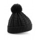 Beechfield Cable Knit Snowstar Beanie