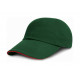 Result Headwear Brushed Cotton Sandwich Cap