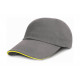 Result Headwear Brushed Cotton Sandwich Cap