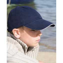 Result Headwear Junior Brushed Cotton Cap