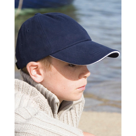 Result Headwear Junior Brushed Cotton Cap