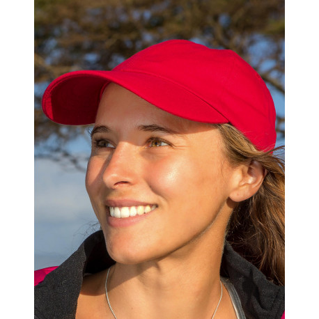 Result Headwear Flat Brushed-Cotton-Cap