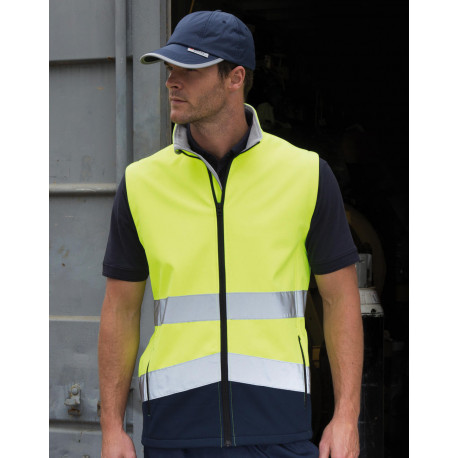 Result Safe-Guard Printable Safety Softshell Gilet