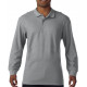 Gildan Premium Cotton Adult Double Piqué Polo LS