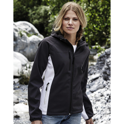 Tee Jays Ladies Hooded Lightweight Performance Softshell