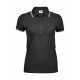 Tee Jays Ladies Luxury Stripe Stretch Polo