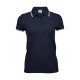 Tee Jays Ladies Luxury Stripe Stretch Polo