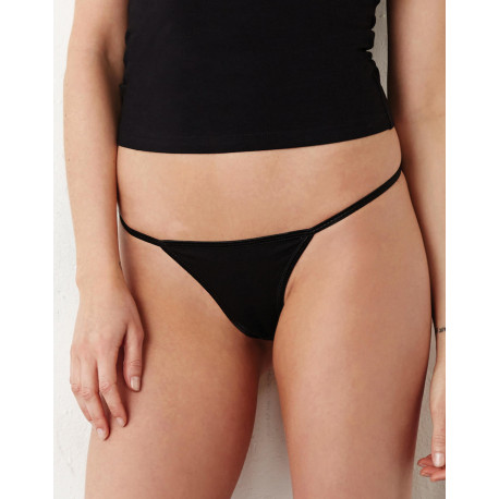 Bella+Canvas Cotton Spandex Thong Bikini