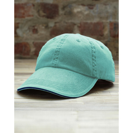 Anvil Sandwich Trim Pigment-Dyed Twill Cap