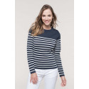 Kariban Pull marin femme
