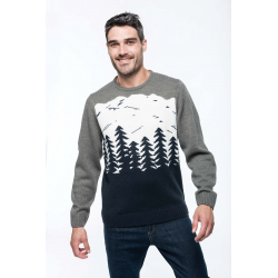 Kariban Pullover motif sapin