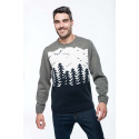 Kariban Pullover motif sapin