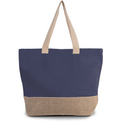 Kimood Sac de shopping fourre-tout esprit rustique