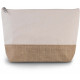 Kimood Pochette en toiles de coton et jute