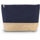 Kimood Pochette en toiles de coton et jute