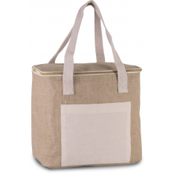 Kimood Jute cool bag - medium size