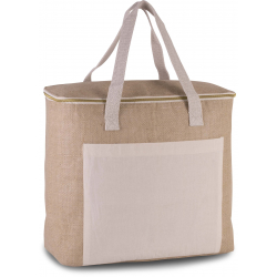 Kimood Jute cool bag - large size