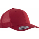 K-up Casquette Trucker mod�le r�tro - 6 panneaux