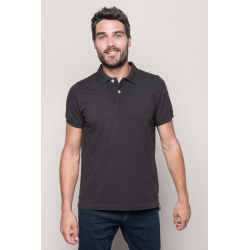 Kariban Polo vintage manches courtes homme