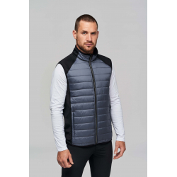 Proact Dual-fabric sleeveless sports jacket
