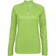 Proact T-SHIRT 1/4 ZIP SPORT MANCHES LONGUES FEMME