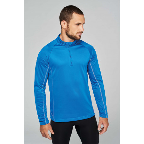 Proact Men�s zip neck running sweatshirt