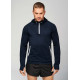 Proact Zip neck hooded sports sweatshirt