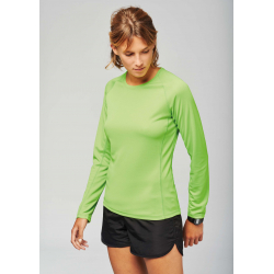 Proact T-SHIRT SPORT MANCHES LONGUES FEMME