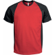 Proact UNISEX TWO-TONE SHORT-SLEEVED T-SHIRT