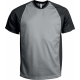 Proact UNISEX TWO-TONE SHORT-SLEEVED T-SHIRT