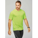 Proact T-shirt de sport manches courtes col v homme