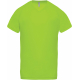 Proact T-shirt de sport manches courtes col v homme