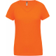 Proact Ladies� V-neck short-sleeved sports T-shirt