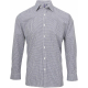 Premier Men´s long-sleeved microcheck gingham shirt