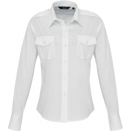 Premier Ladies´ Long-Sleeved Pilot Shirt