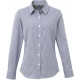 Premier Ladies´ long-sleeved microcheck gingham shirt