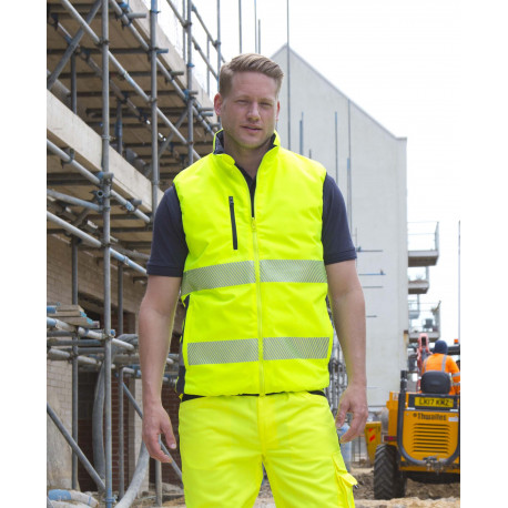 Result Bodywarmer de s�curit� r�versible