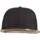 Result Bronx Glitter Flat Peak Snapback Cap