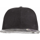 Result Bronx Glitter Flat Peak Snapback Cap