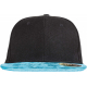 Result Bronx Glitter Flat Peak Snapback Cap