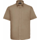 Russell CHEMISE HOMME MANCHES COURTES TWILL