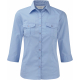 Russell Ladies´ Roll Sleeve Twill Shirt - 3/4 Sleeves