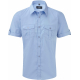 Russell Men´s Roll Sleeve Twill Shirt - Short-Sleeved