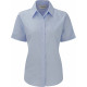 Russell CHEMISE FEMME MANCHES COURTES OXFORD