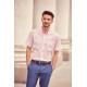 Russell CHEMISE HOMME MANCHES COURTES OXFORD